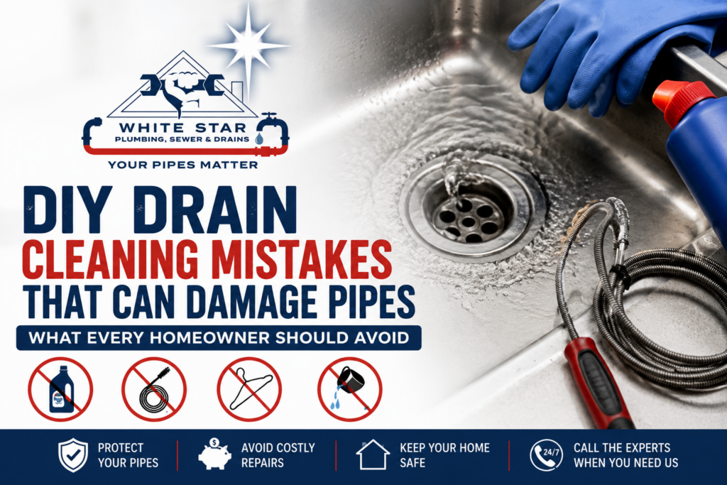 DIY Drain Cleaning Mistakes That Can Damage Pipes: What Every Homeowner Should Avoid